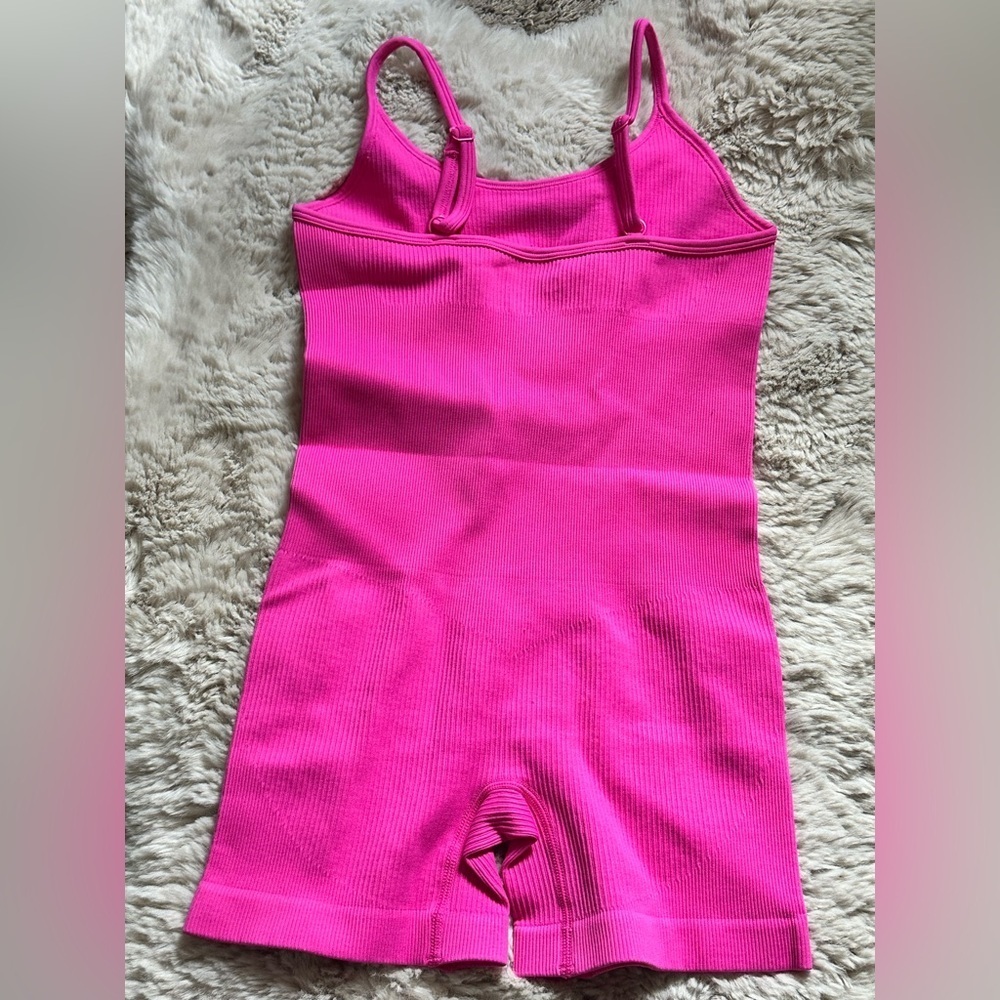 ๐ OQQ Women's Ribbed Exercise Rompers Small - Picture 3 of 5